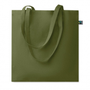 Torba na zakupy Fairtrade 180gr - ciemnozielony