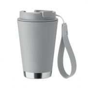Kubek z podwójną ścianką 300 ml - szary
