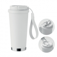 Kubek dwuścienny 500 ml - biały