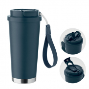 Kubek dwuścienny 500 ml - francuski granat