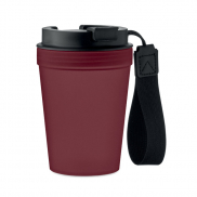 Kubek jednościenny 300 ml - burgund