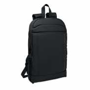 Plecak RPET 600D poszerzany - czarny