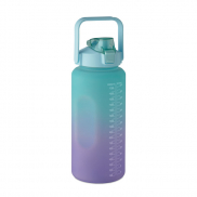 Butelka na wodę RPET 2000ml - turkusowy