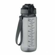 Butelka sportowa 700 ml - przezroczysty szary