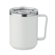 Kubek z 2 ściankami 400 ml - biały