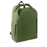 Plecak na laptopa 15'' rolltop - zieleń wojskowa