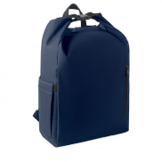 Plecak na laptopa 15'' rolltop - francuski granat