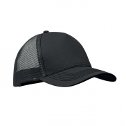 Czapka trucker z 5 panelami - czarny