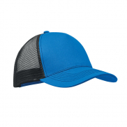 Czapka trucker z 5 panelami - niebieski