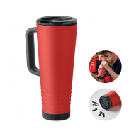 Dwuścienny kubek Howler 700 ml - czerwony