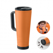 Dwuścienny kubek Howler 700 ml - pomarańczowy