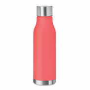 Butelka RPET 600 ml - przezroczysty czerwony