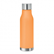 Butelka RPET 600 ml - przezroczysty pomarańczowy
