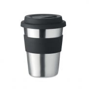 Kubek, stal nierdzewna 350ml - czarny
