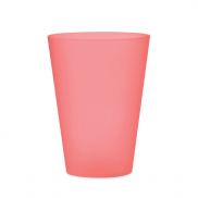 Kubek eventowy 300ml - przezroczysty czerwony