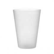 Kubek eventowy 300ml - przezroczysty biały