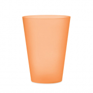 Kubek eventowy 300ml - przezroczysty pomarańczowy