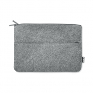 Torba na laptopa z filcu RPET - szary