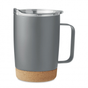 Kubek z podwójną ścianką 300ml - szary