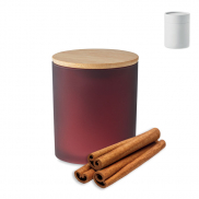 Świeca woskowa roślinna 120 gr - burgund