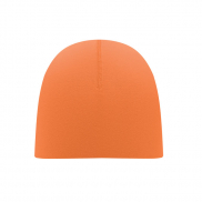 Bawełniana czapka unisex - pomarańczowy