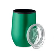 Kubek z podwójną ścianką 350ml - zielony