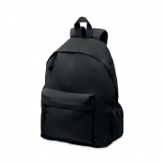 Plecak z poliestru 600D RPET - czarny