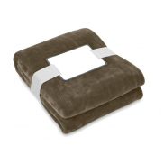 Koc polarowy RPET 280 gr/m² - Ziemia