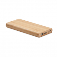 Bambusowy power bank 6000 mAh