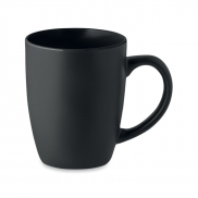 Dwukolorowy kubek ceramiczny - czarny