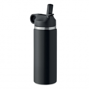 Butelka podwójna ścianka 500ml - czarny