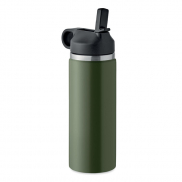 Butelka podwójna ścianka 500ml - ciemnozielony