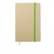 Notes z recyklingu - limonka