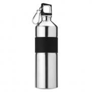 Butelka 750ml - srebrny mat