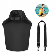 Wodoszczelna torba PVC 10L - czarny
