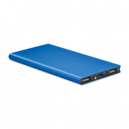 Power bank 8000mAh - niebieski