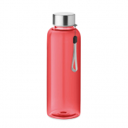Butelka 500 ml z RPET - przezroczysty czerwony