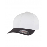 Czapka z daszkiem hydrofobowa Flexfit Tech - black/white
