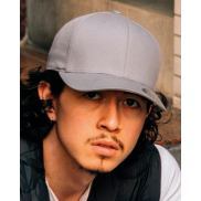 Czapka z daszkiem V-Flexfit® Cotton Twill - black