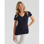 Damski T-shirt Valueweight V-Neck - white