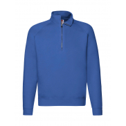Bluza z krótkim zamkiem - royal