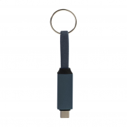 Přívěsek na klíče 60W kabel USB-C - ciemno niebieski