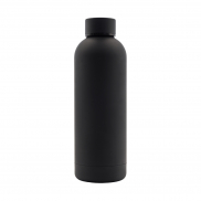 Butelka termiczna Mendoza 500 ml, czarny