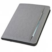 Folder A4 z power bankiem 5000 mAh ELDA - szary