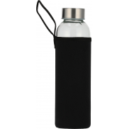 Butelka szklana KLAGENFURT 500 ml - czarny