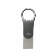 Pendrive z wejściem USB typu C Mobile C80, 32GB 3.2 Silicon Power - szary