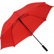 Parasol automatyczny Ø130 cm SUEDERDEICH - czerwony