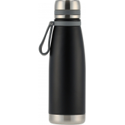 Butelka termiczna stalowa Pierre Cardin 650 ml - czarny