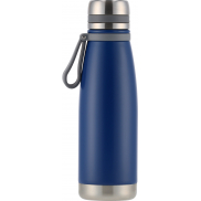 Butelka termiczna stalowa Pierre Cardin 650 ml - niebieski