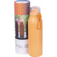 Butelka termiczna stalowa z recyklingu GRAND HAVEN MoLu 640 ml - pomarańczowy